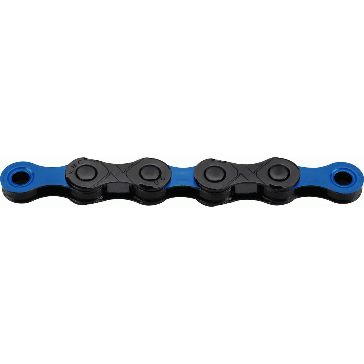 KMC DLC 12 126 SCHAKELS - BLUEZWART - Chaîne de vélos 1 2 x 11 128