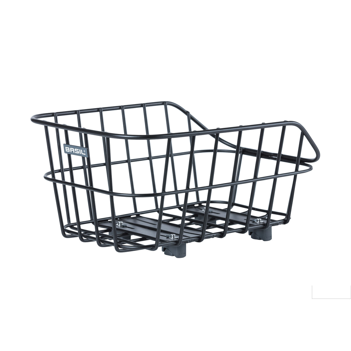 Basil Cento Alu WSL - Panier arrière - 22 litres - Matt Black