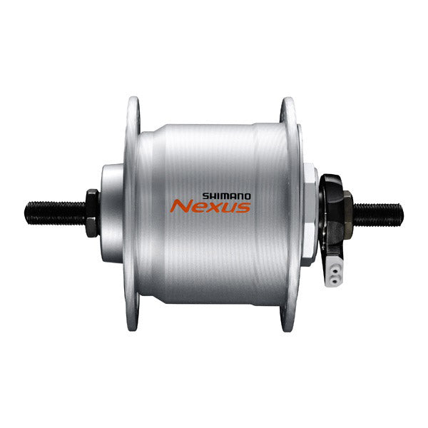 Shimano moyeu dynamo 36g axe plein 6v 2.4w dhc3000 argent