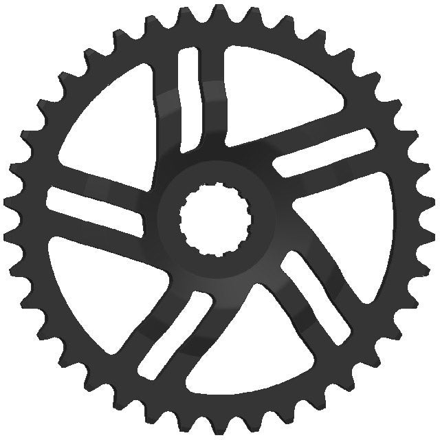 Esjot Gear Forest Gene. 3 NW 38T CL47.5 50,5 DM 3 mm noir