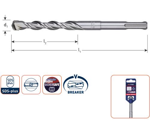 Foret Rotec SDS 150 210 14mm
