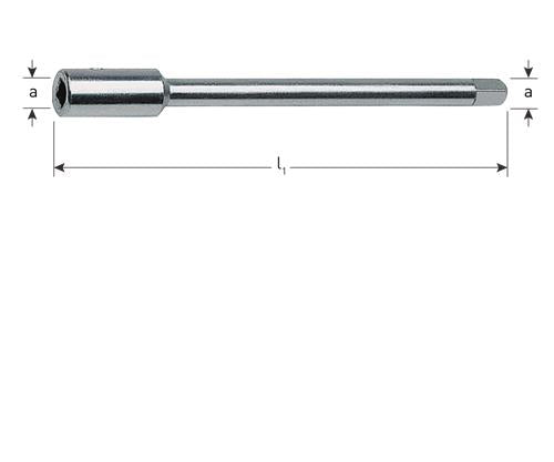 Rallonge de robinet Rotec DIN 377 4,9 mm (m4,5-m8) - 3800049