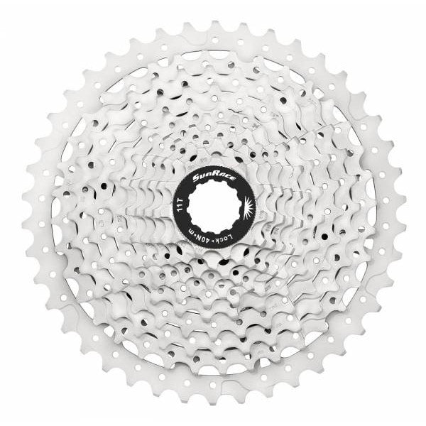 Cassette Sunrace 10V 11-42 CSMS3 Metallic Silver