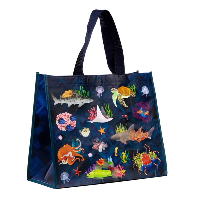 Sac shopping durable en rpet Marine Kingdom