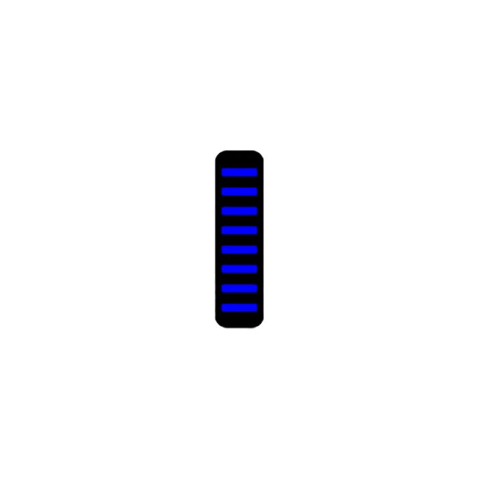 Attache-câble Rrp Proguard - avant - autocollant - standard - bleu