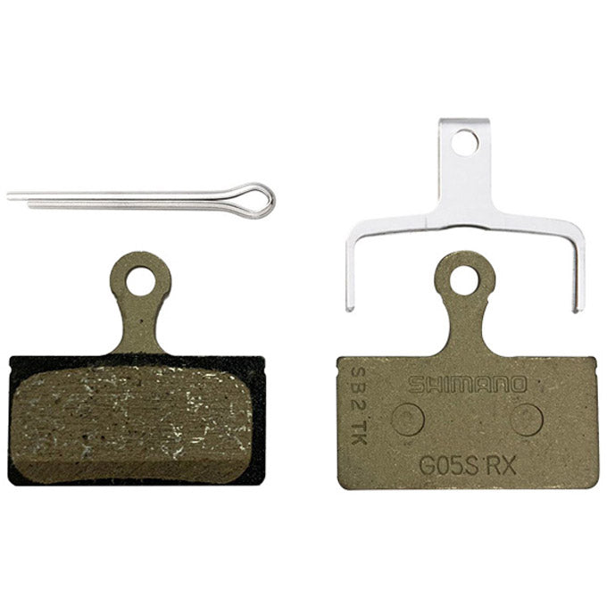 Plaquettes de frein à disque Shimano G05S-RX en résine