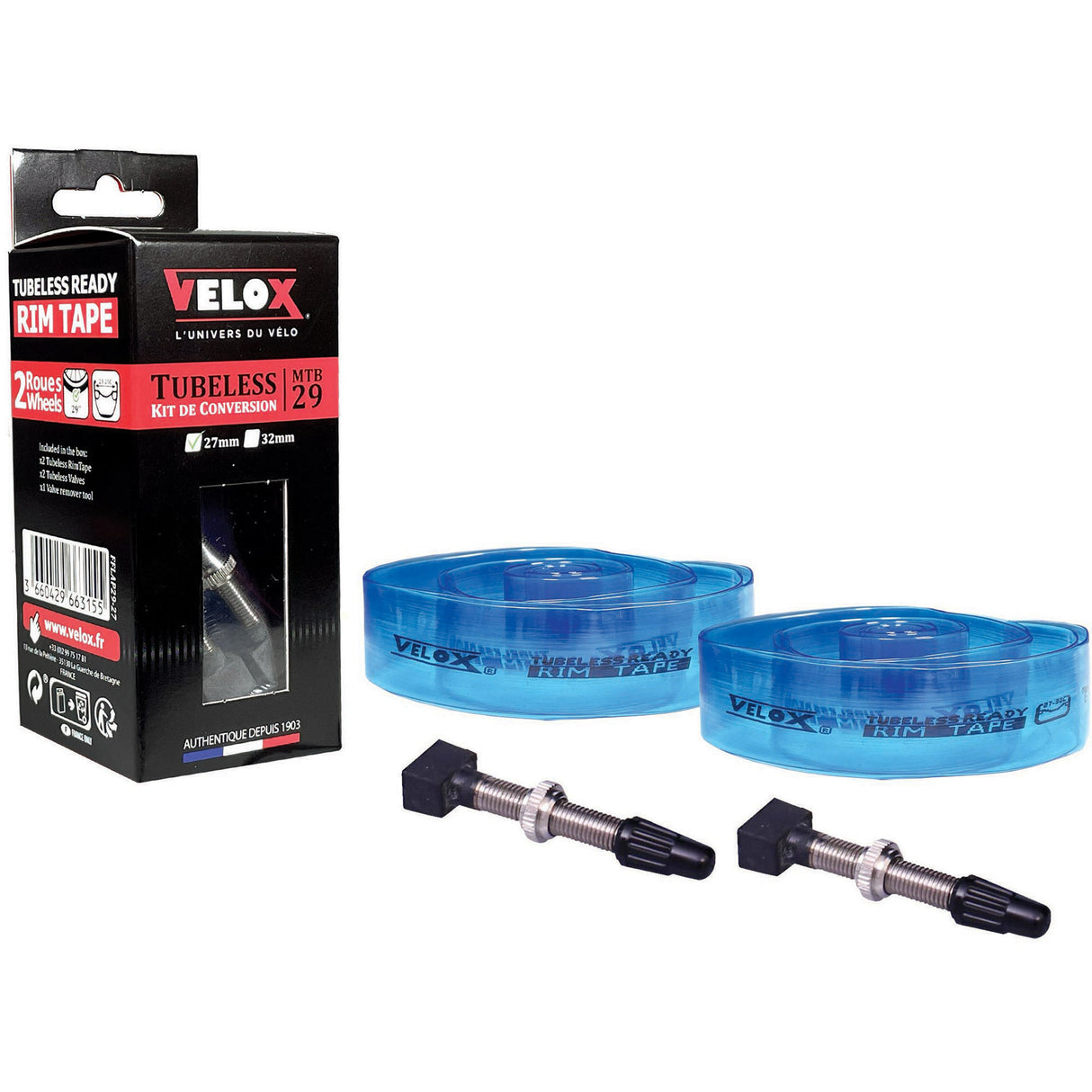 Protection de fuite de ruban adhésif velox 622 | FV SV | 40 mm | Trousse
