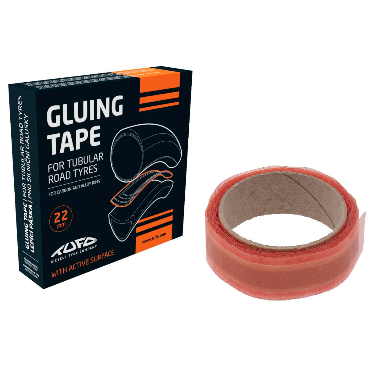Ruban à double face tufo pour tube 22 mm 700c