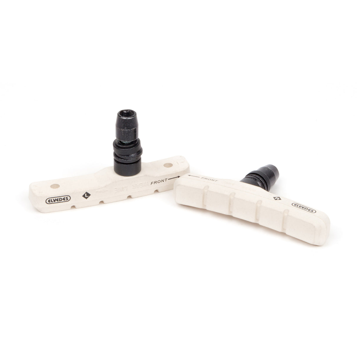 Ensemble de blocs de frein Elvedes V -Brake 72 mm - blanc (25 paires)
