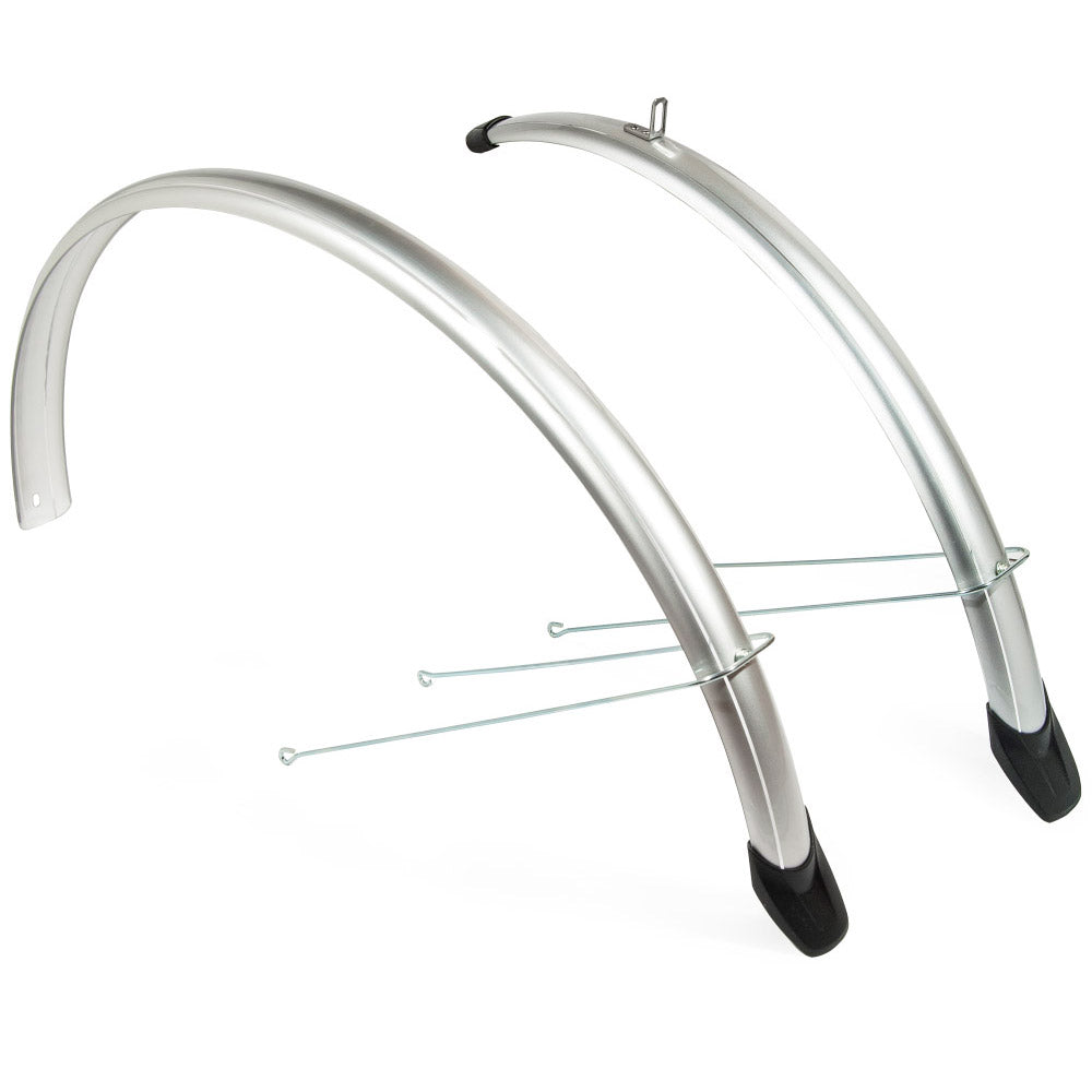 EuroFender Mudguard Set 58mm 20 Silver