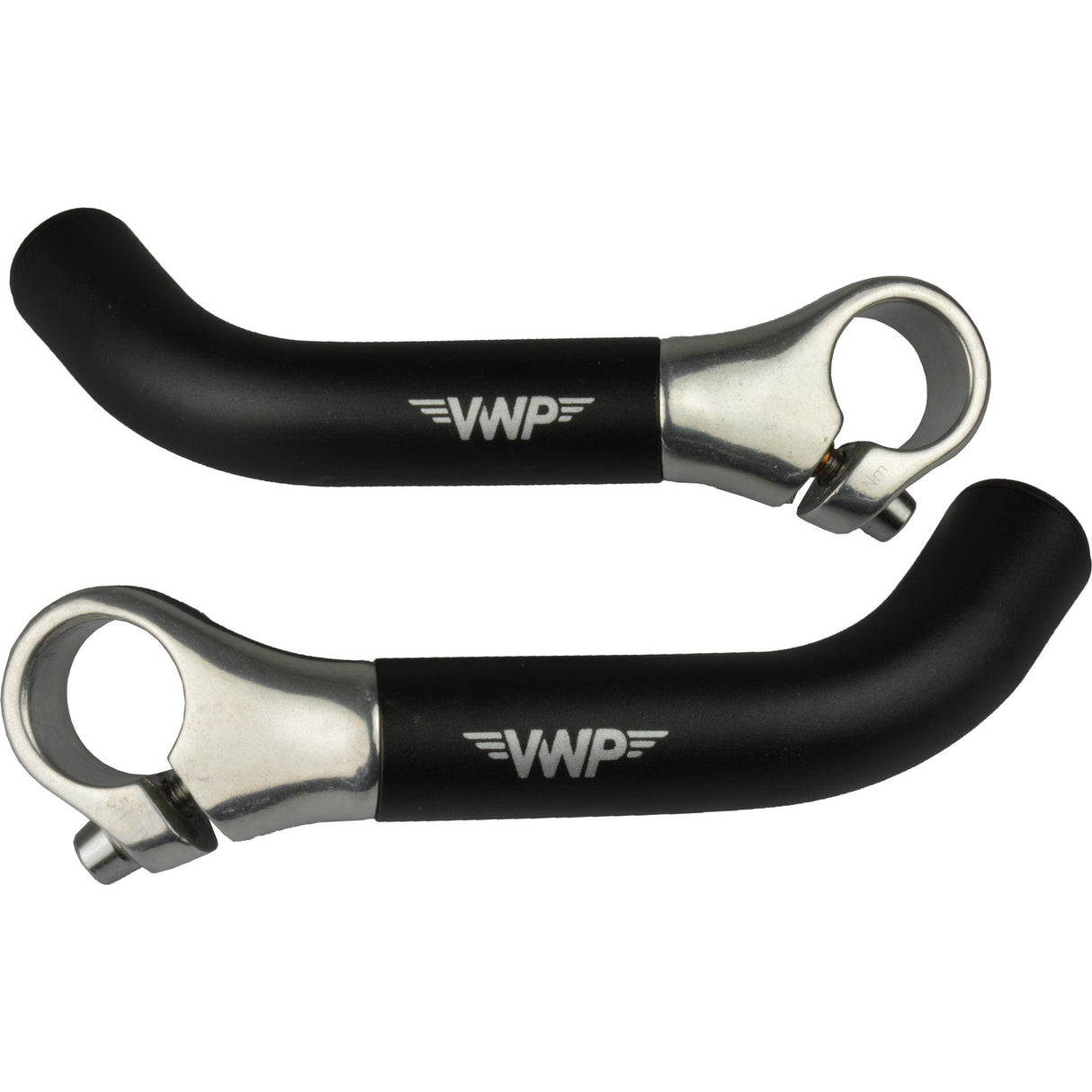 VWP Bent Bar se termine - 15 cm - noir
