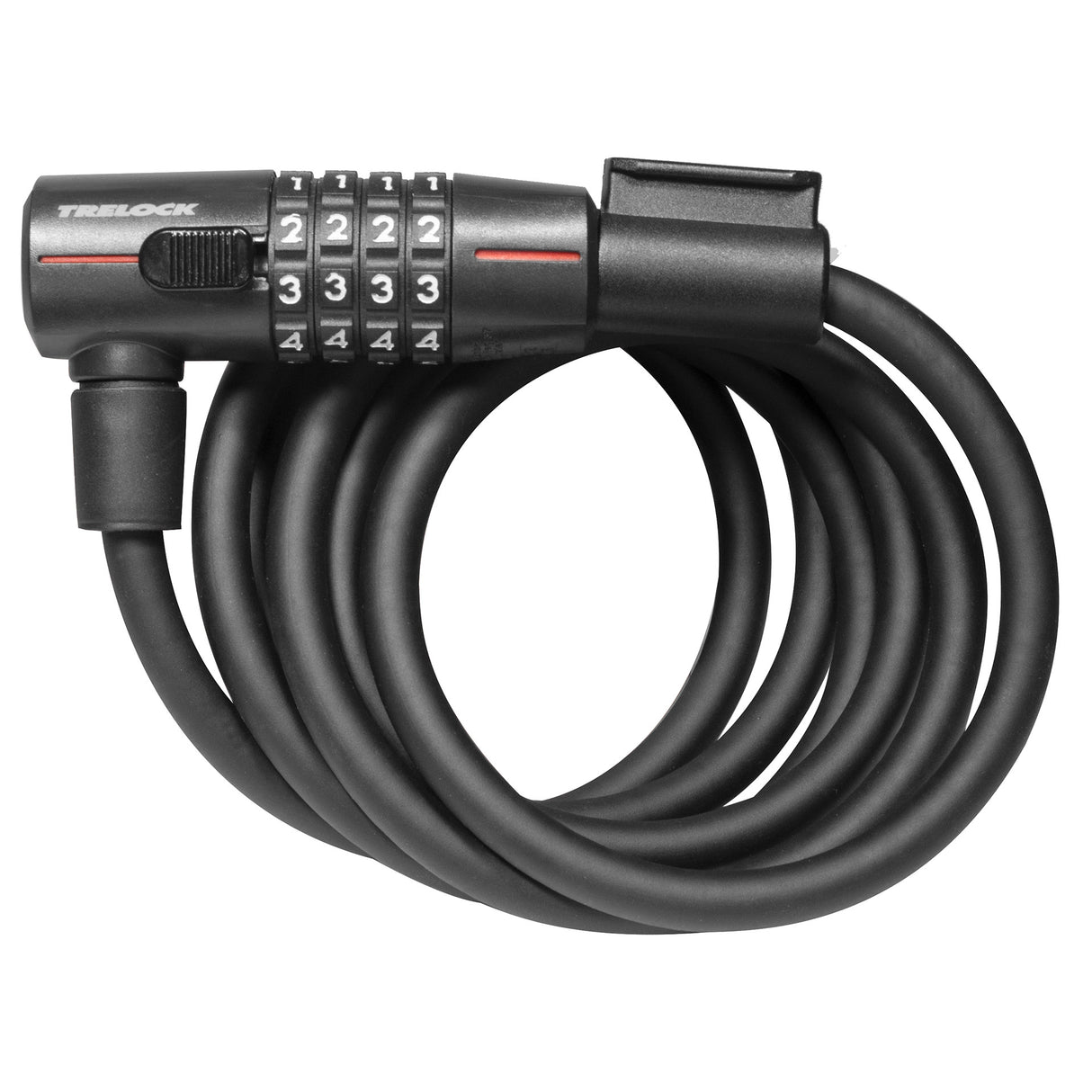 Trelock câble antivol en spirale sk 312 câble antivol bouclé sk 312 code numérique