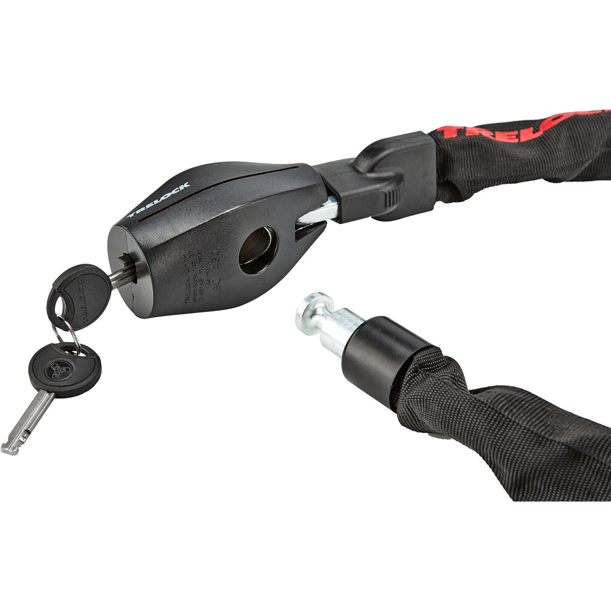 Trelock BC 480 Bicycle Challe Lock 110 cm noir