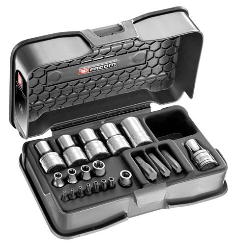 Coffret Facom avec douilles et embouts Torx