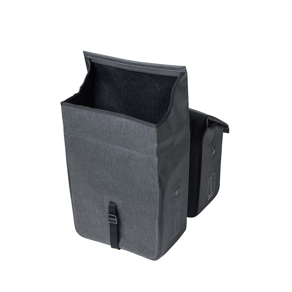 Basil Urban Dry Double Bicycle Bag - Gris, 50L