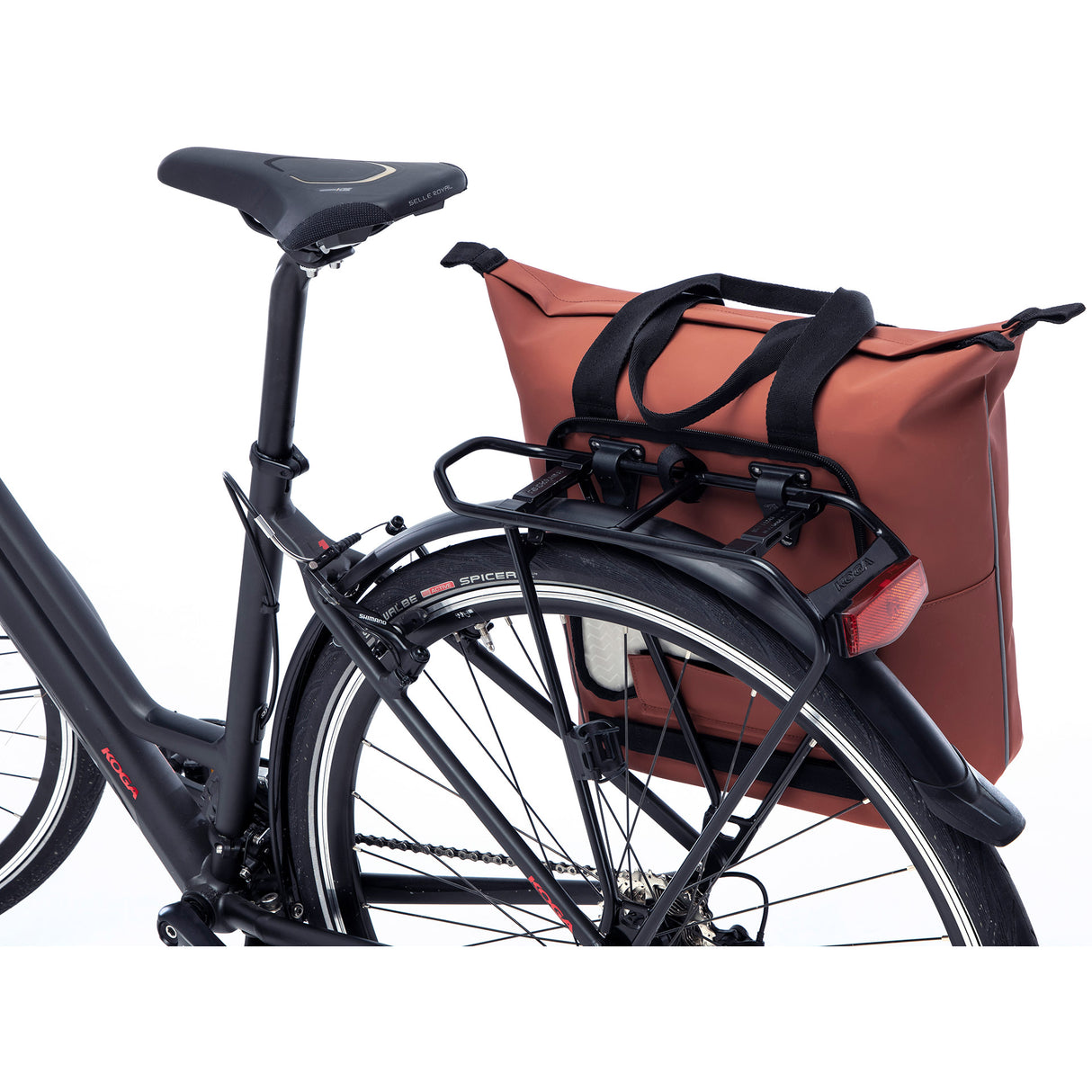 New Looxs Bicycle Shopper Kota Odense - Unisexe - Roestbruin - 24L