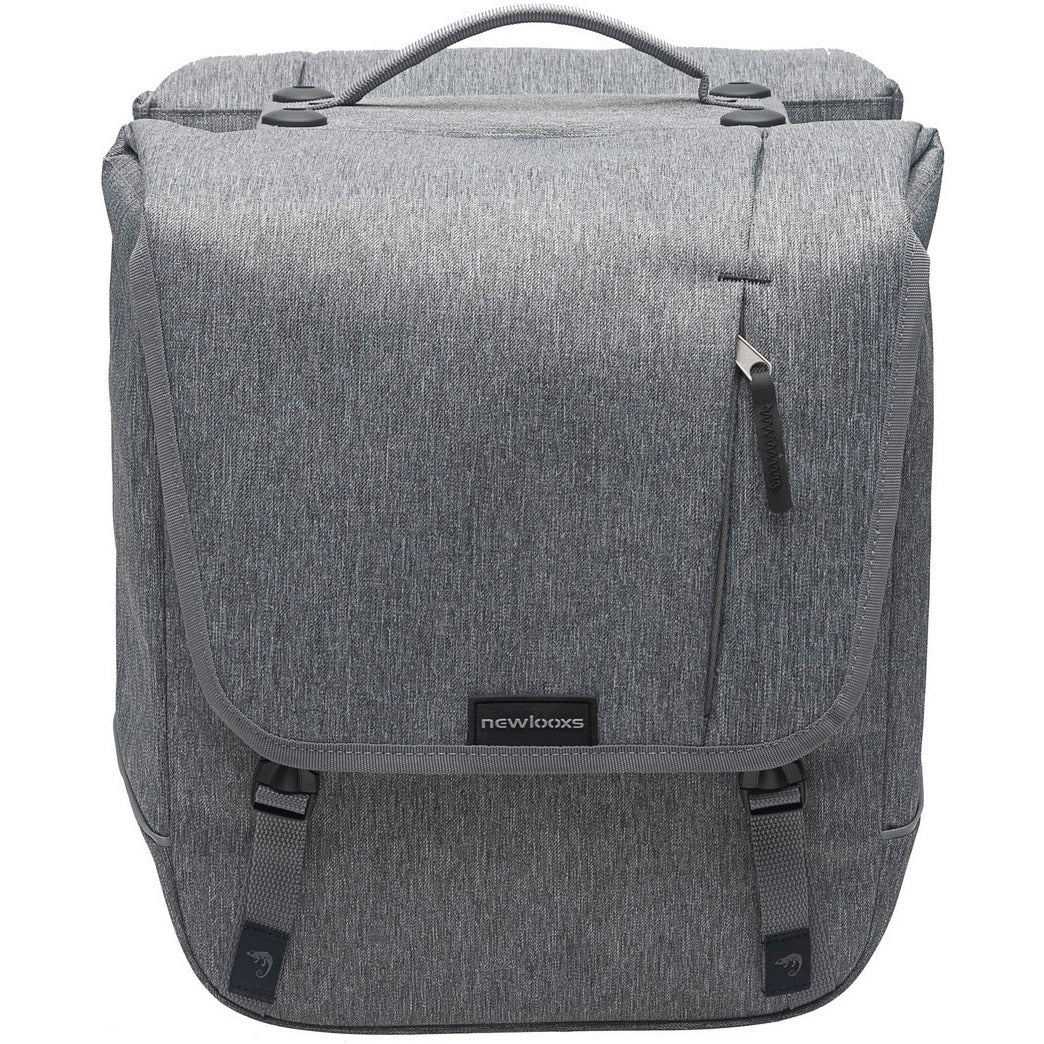 NOVA Double - Double Bicycle Bag, Gray, Water -Pellant