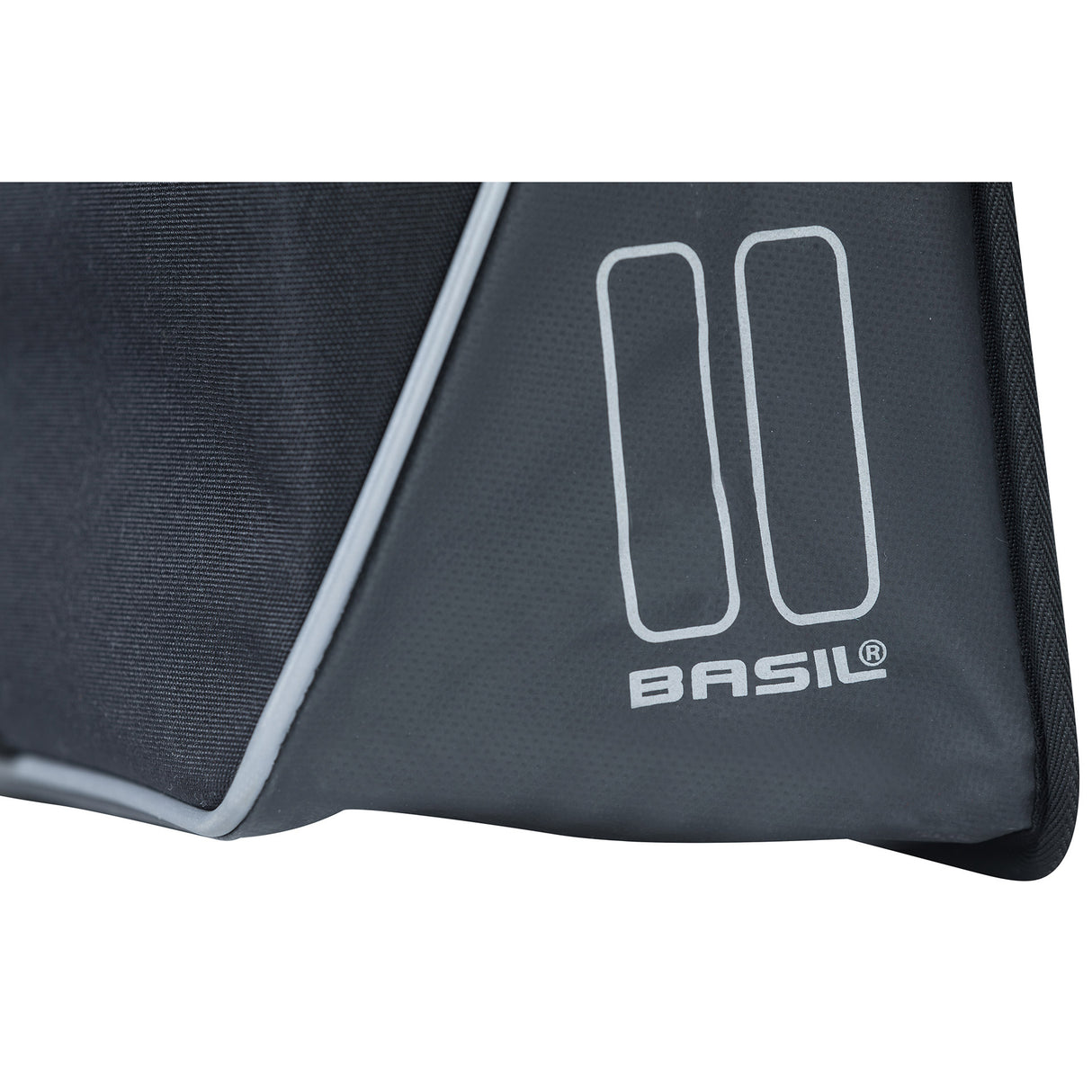 Basil Forte double sac à vélo, noir noir, hydrofuge, 35L