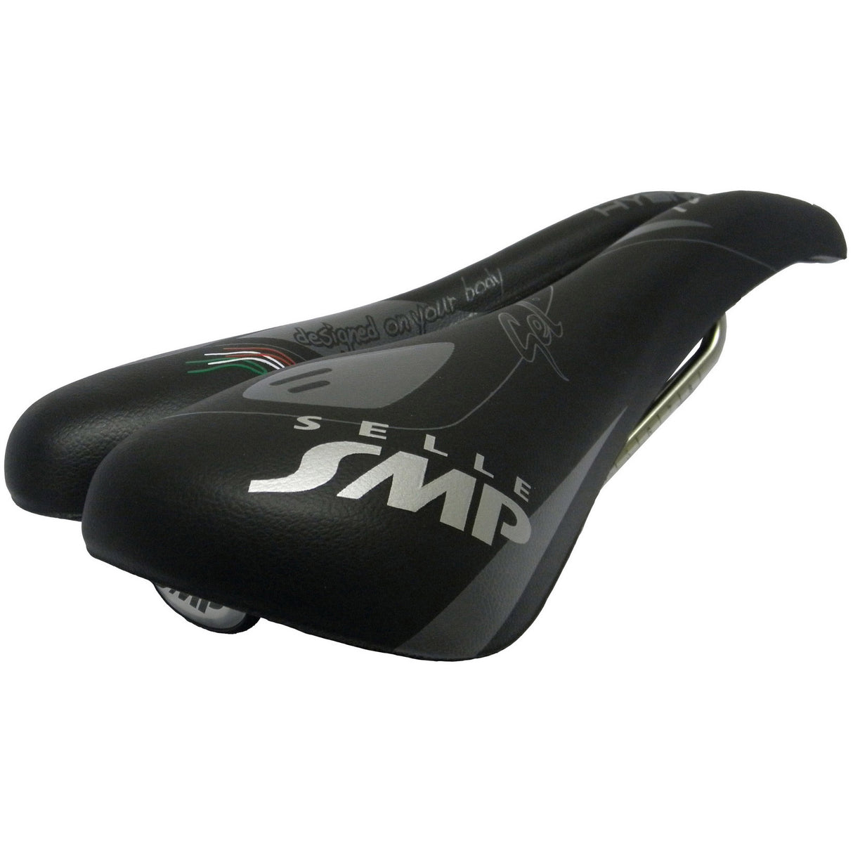 Selle SMP Saddle Tour Hybrid gel Conçu sur votre corps noir