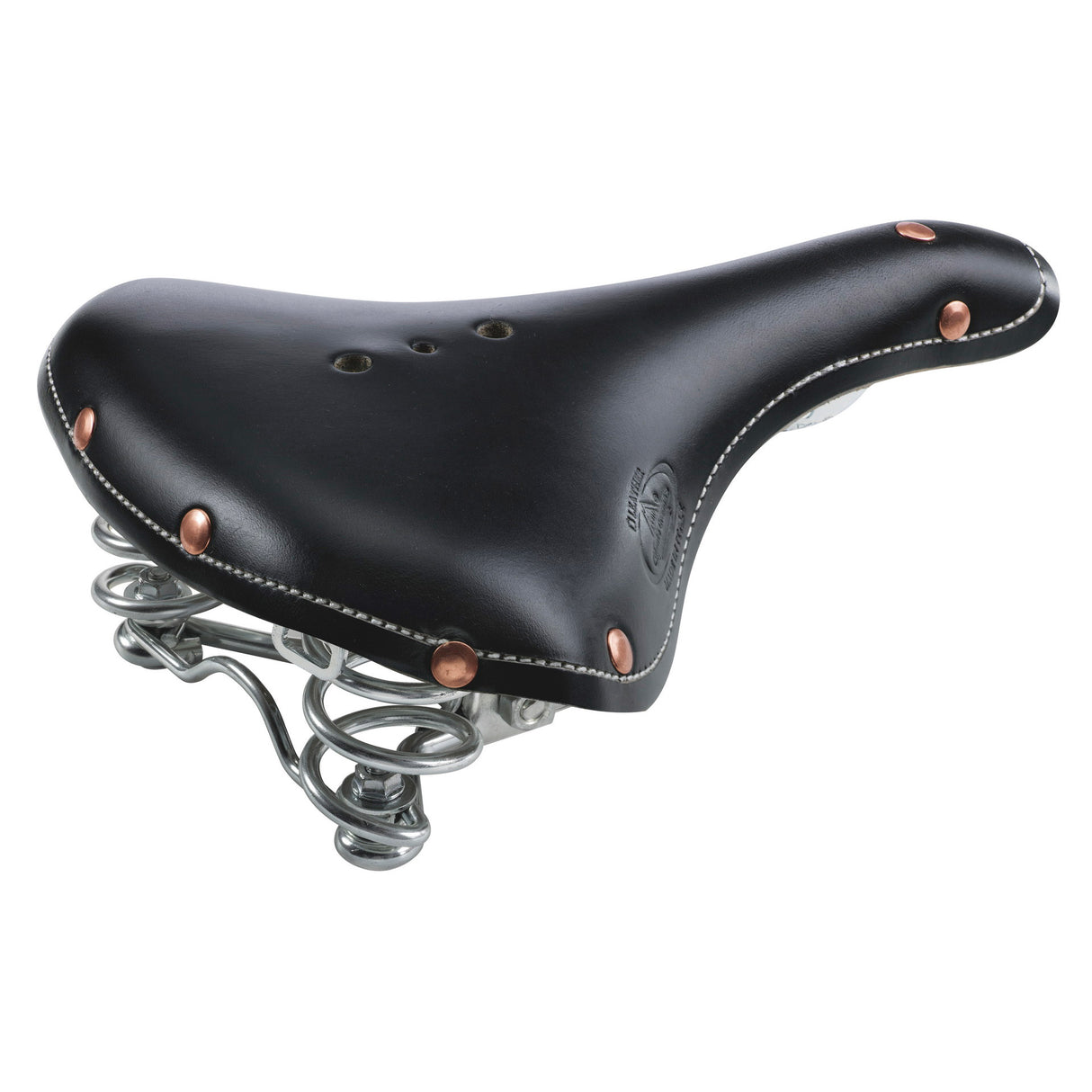 Selle Monte Grappa Monte Grappa Saddle m Veer Old Frontiers Classic Leather Black