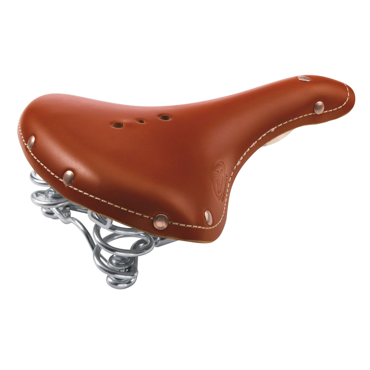 Selle Monte Grappa Monte Grappa Saddle m Veer Old Frontiers Classic Leather Cognac
