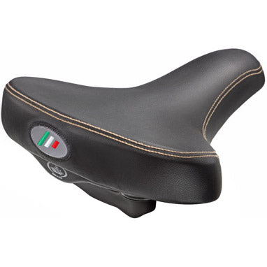 Selle Monte Grappa Monte Grappa selle Selva Man noir avec des plumes