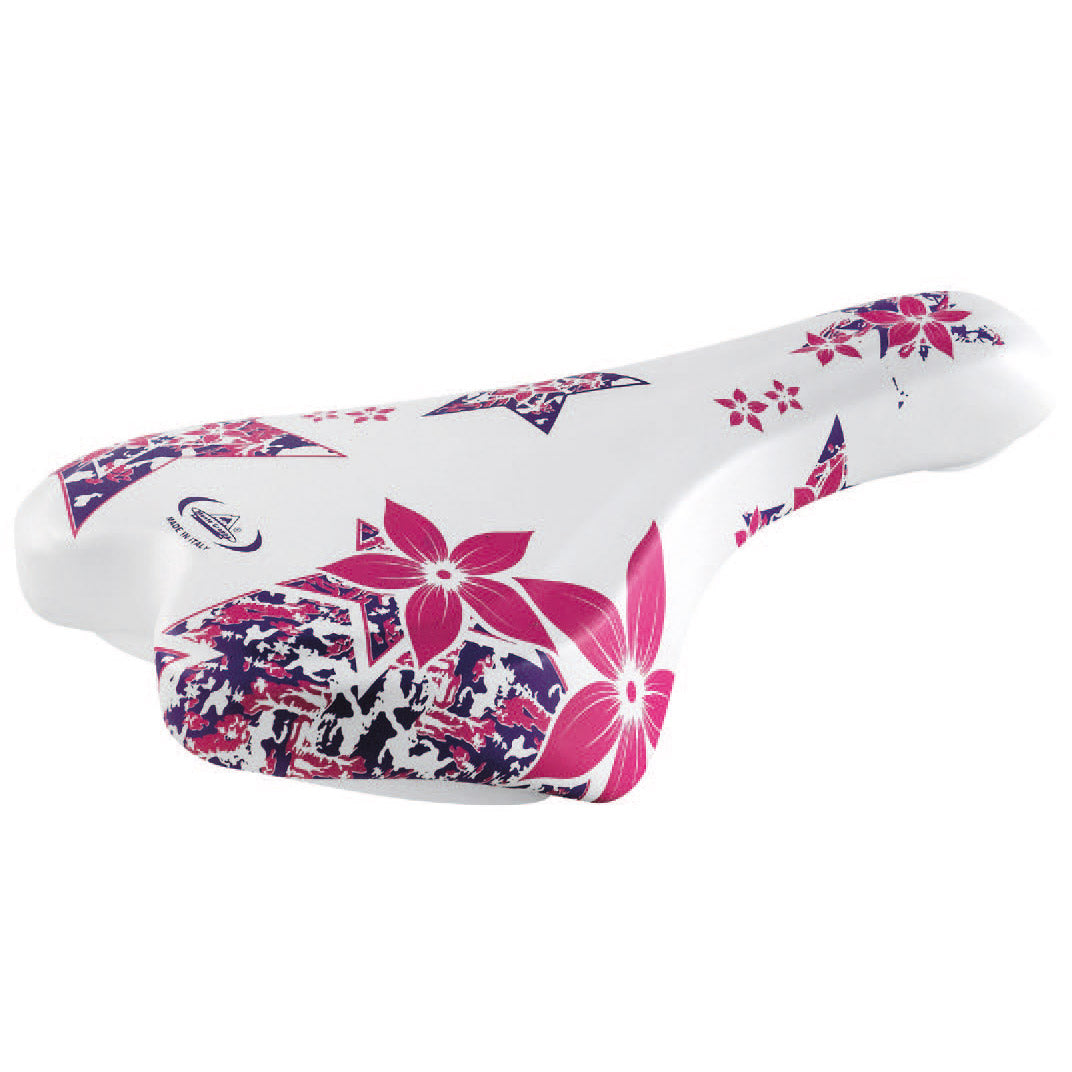 Selle Monte Grappa Monte Grappa Child's Saddle Magic 24 White Rose