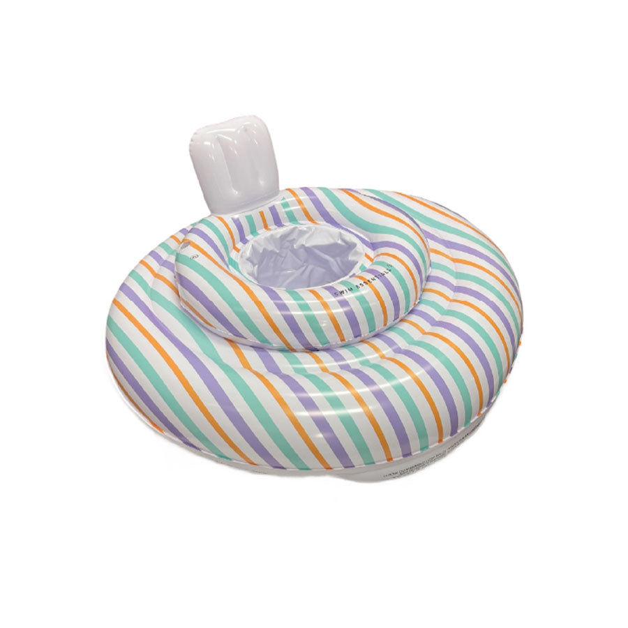 Arc-en-ciel | flotteur bébé multicolore 0-1 ans
