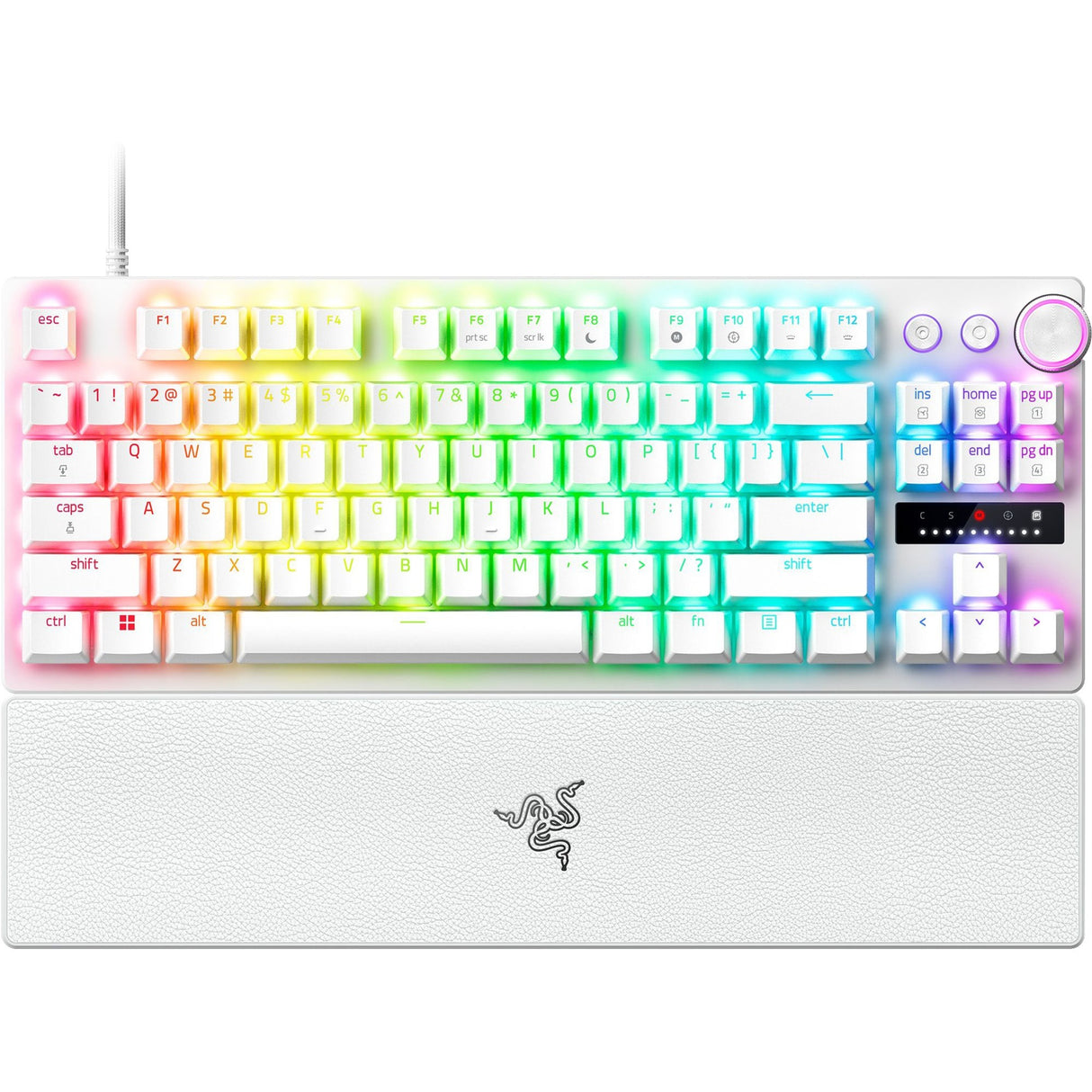 Razer Huntsman v3 tkl blanc