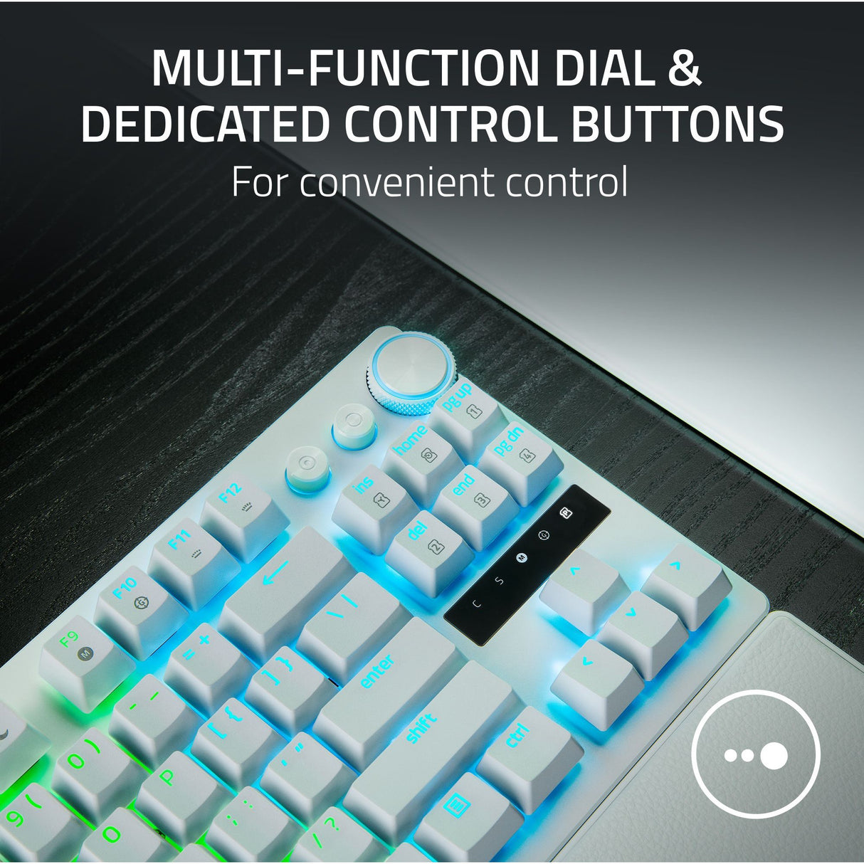 Razer Huntsman v3 tkl blanc