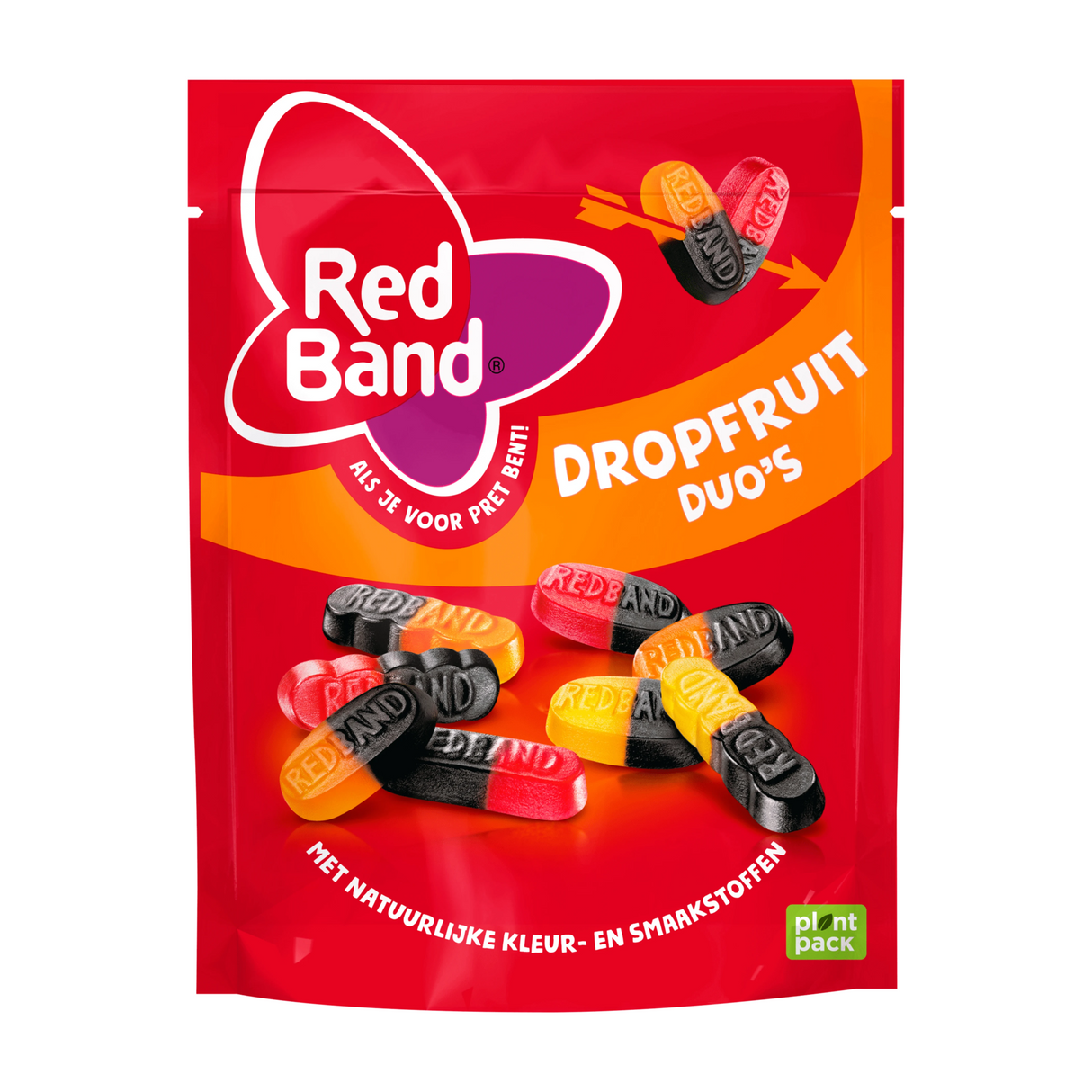 Sachet duo de fruits réglisse bande rouge (10x 245gr)