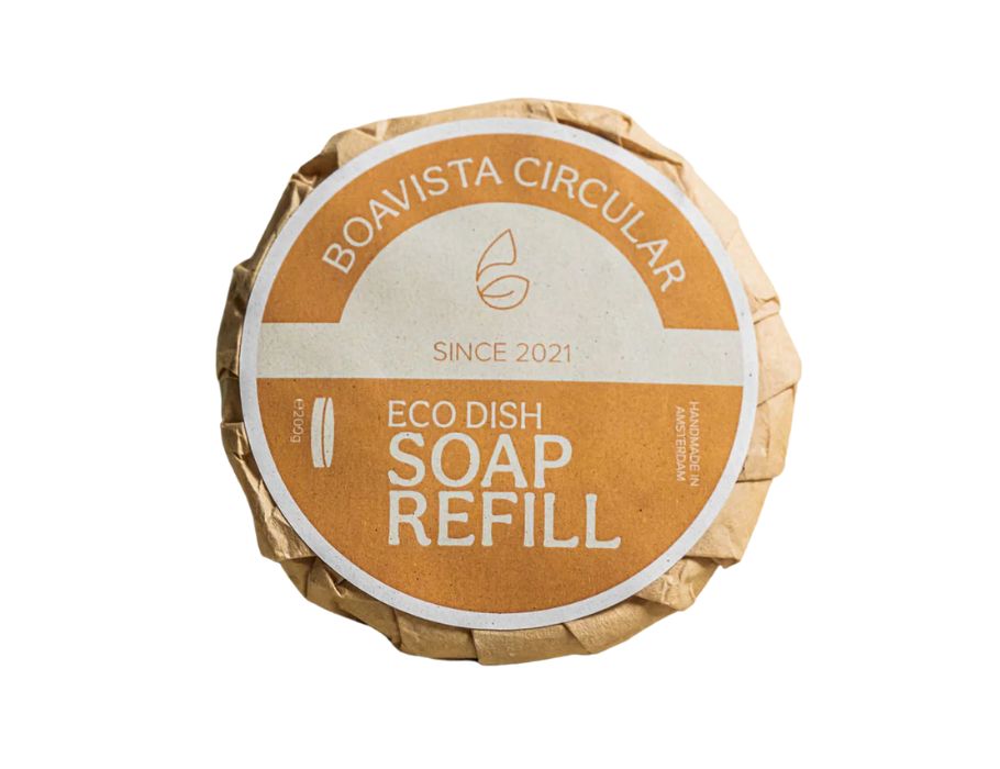 Savon à vaisselle circulaire Boavista huile recyclée - recharge