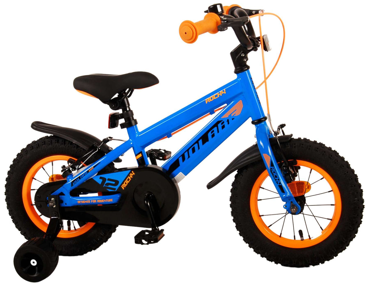 Volare Rocky Children's Bike Boys 12 pouces Bleu deux freins à main