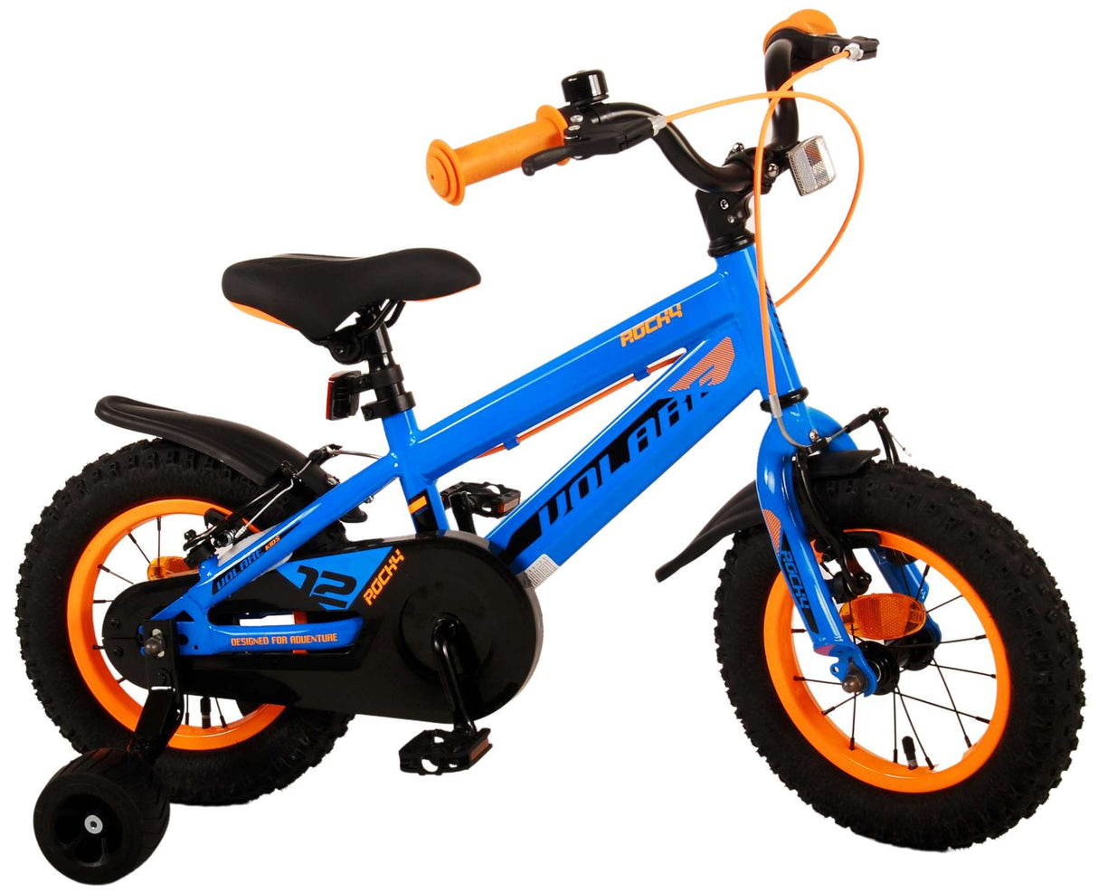 Volare Rocky Children's Bike Boys 12 pouces Bleu deux freins à main