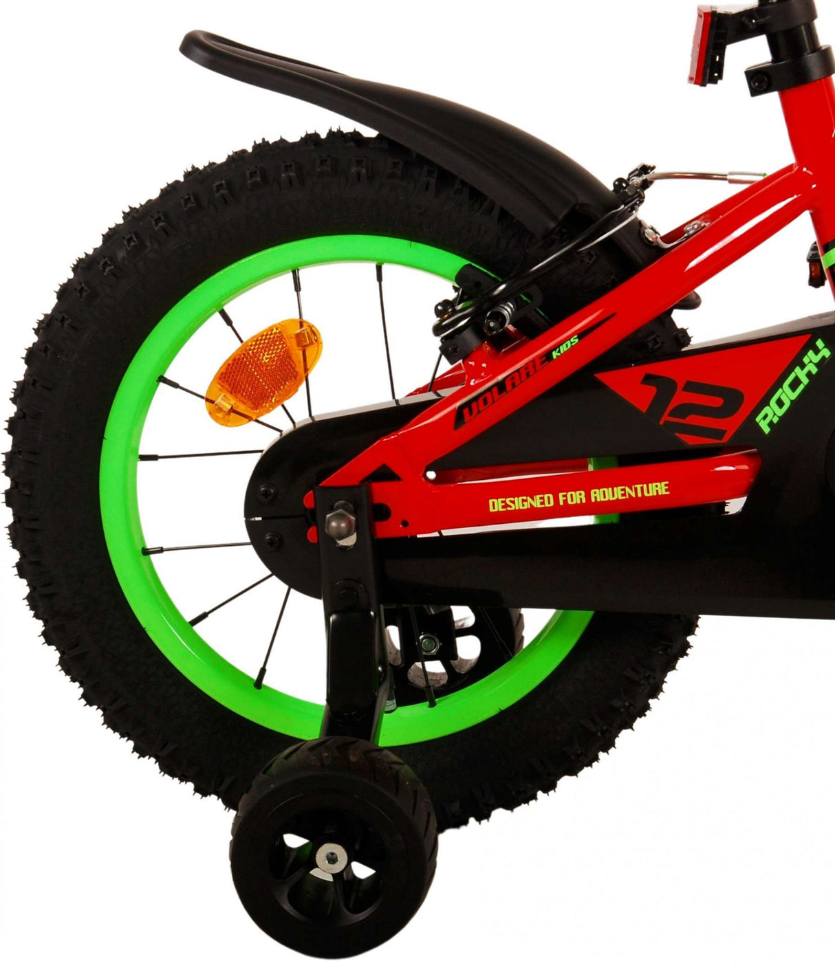 Volare Rocky Children's Bike Boys 14 pouces rouges Two Hand freins