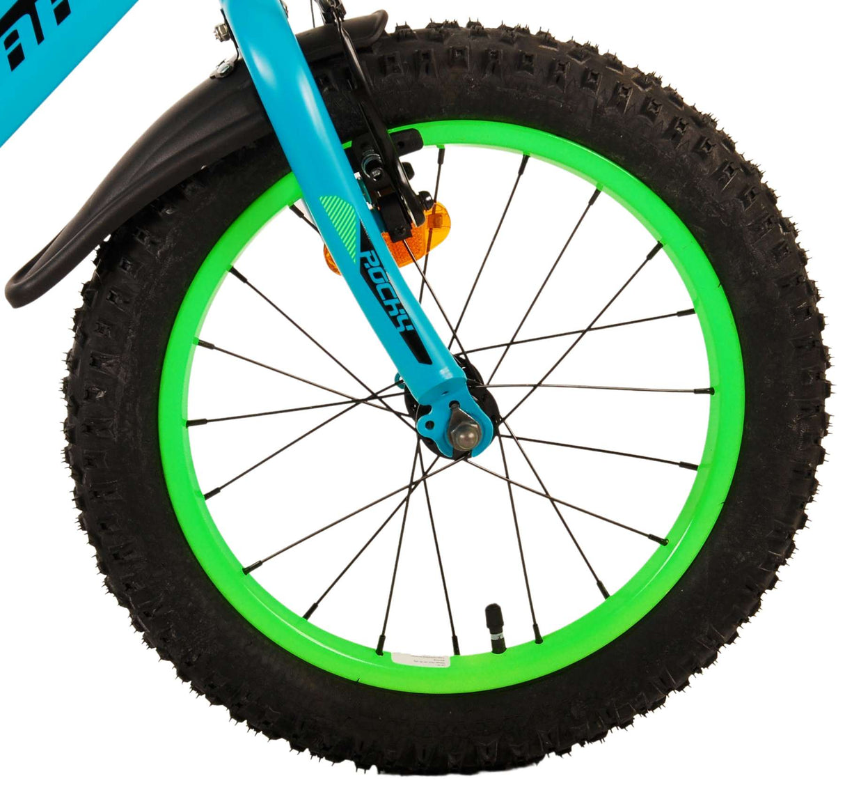 Volare Rocky Children's Bike Boys 16 pouces Green Two Hand freins