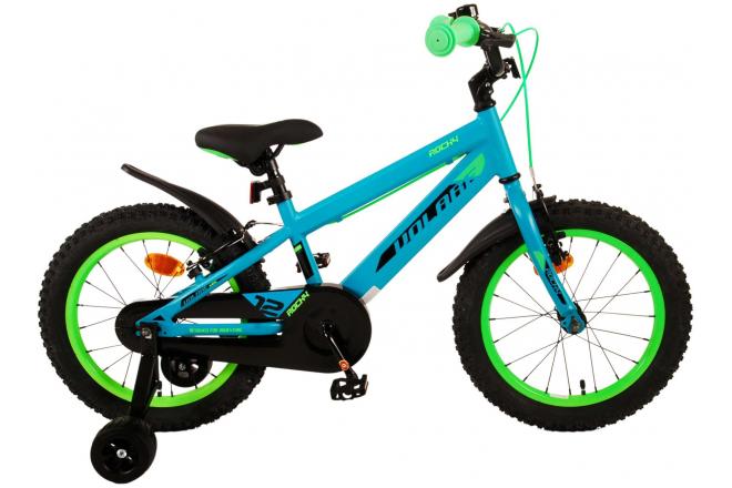 Volare Rocky Children's Bike Boys 16 pouces Green Two Hand freins
