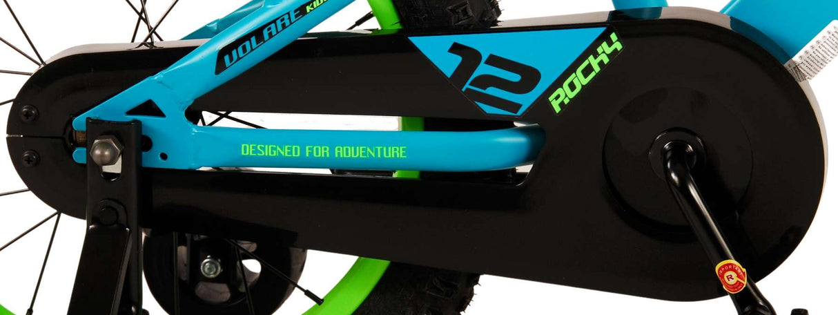 Volare Rocky Children's Bike Boys 16 pouces Green Two Hand freins