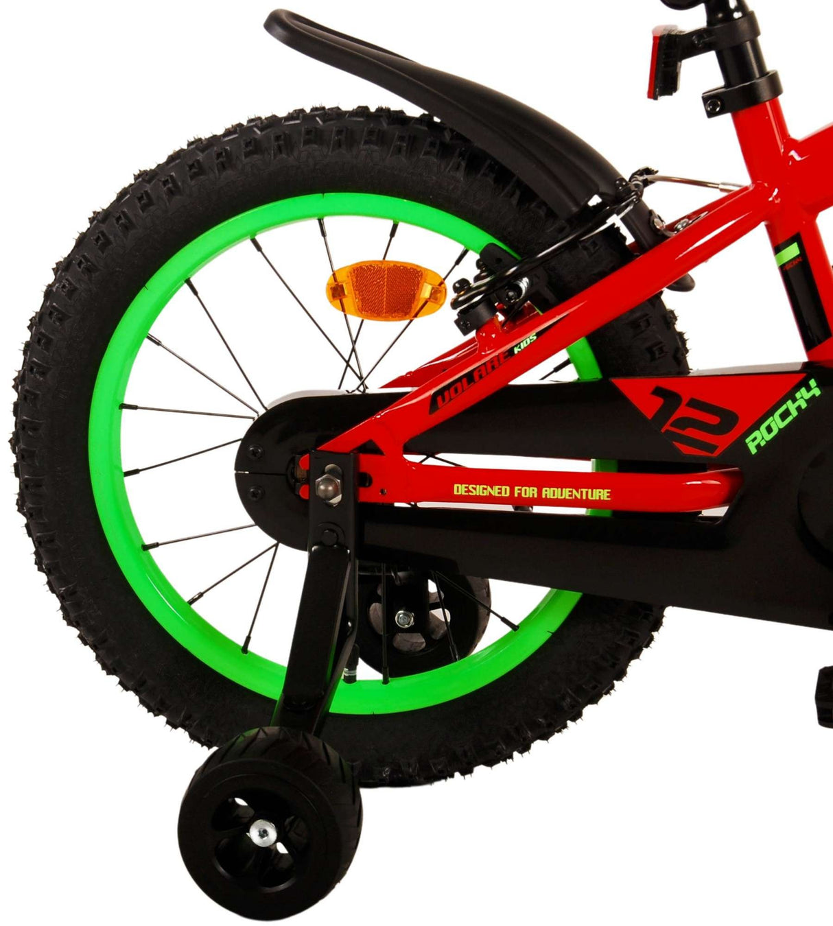 Volare Rocky Children's Bike Boys 16 pouces rouges Two Hand freins