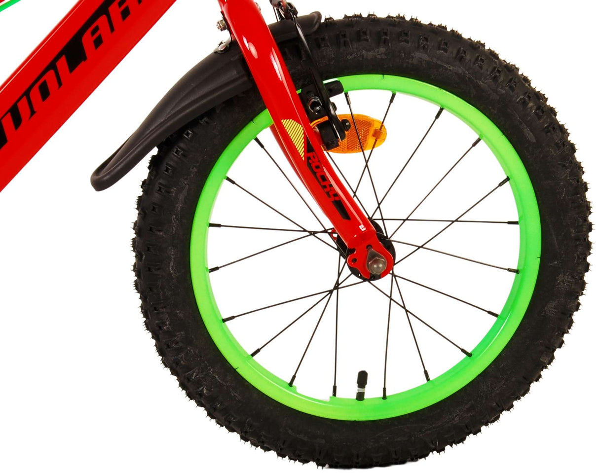Volare Rocky Children's Bike Boys 16 pouces rouges Two Hand freins