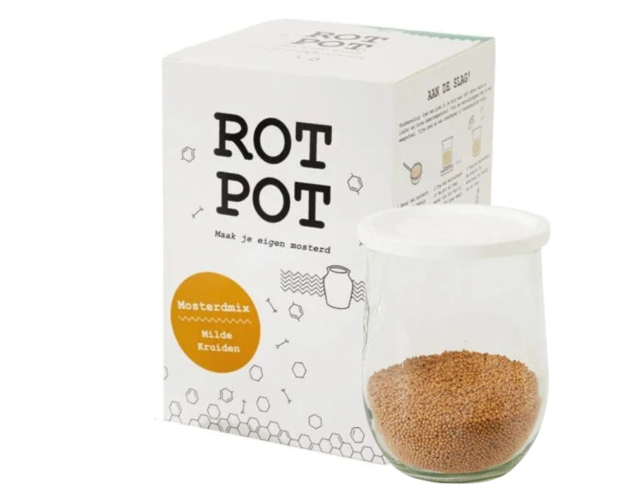 Kit de fermentation Rotpot - herbes moutarde