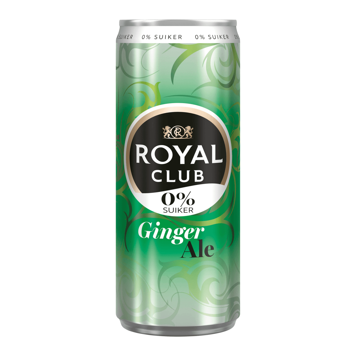 Royal club soda au gingembre canette 0% (12x 25cl)