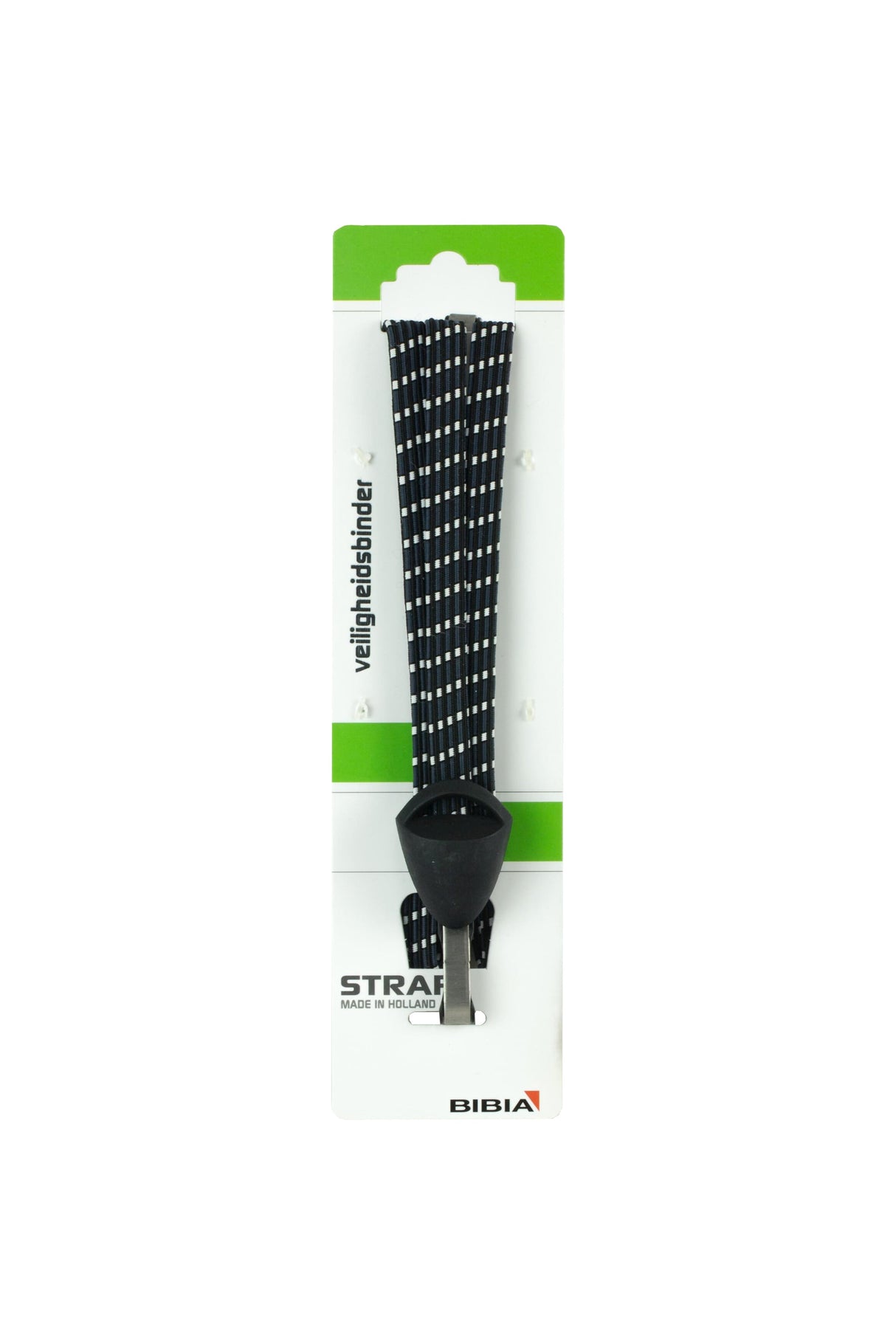 Bibia triobinder crochet noir et blanc sur carte