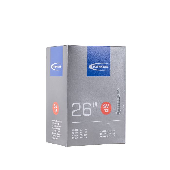 Tube intérieur de Schwalbe SV13 26 pouces 40 62-559 SV 40 mm