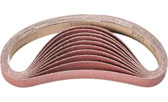 Pferd bande abrasive 13x457mm marron a40 | 10 pièces