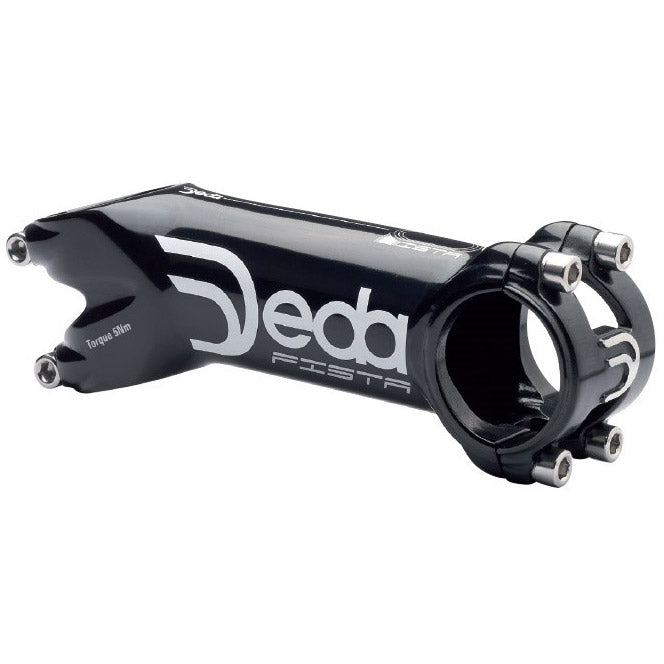 Deda a-head ridge pista 100mm aluminium noir brillant 70-20gr.