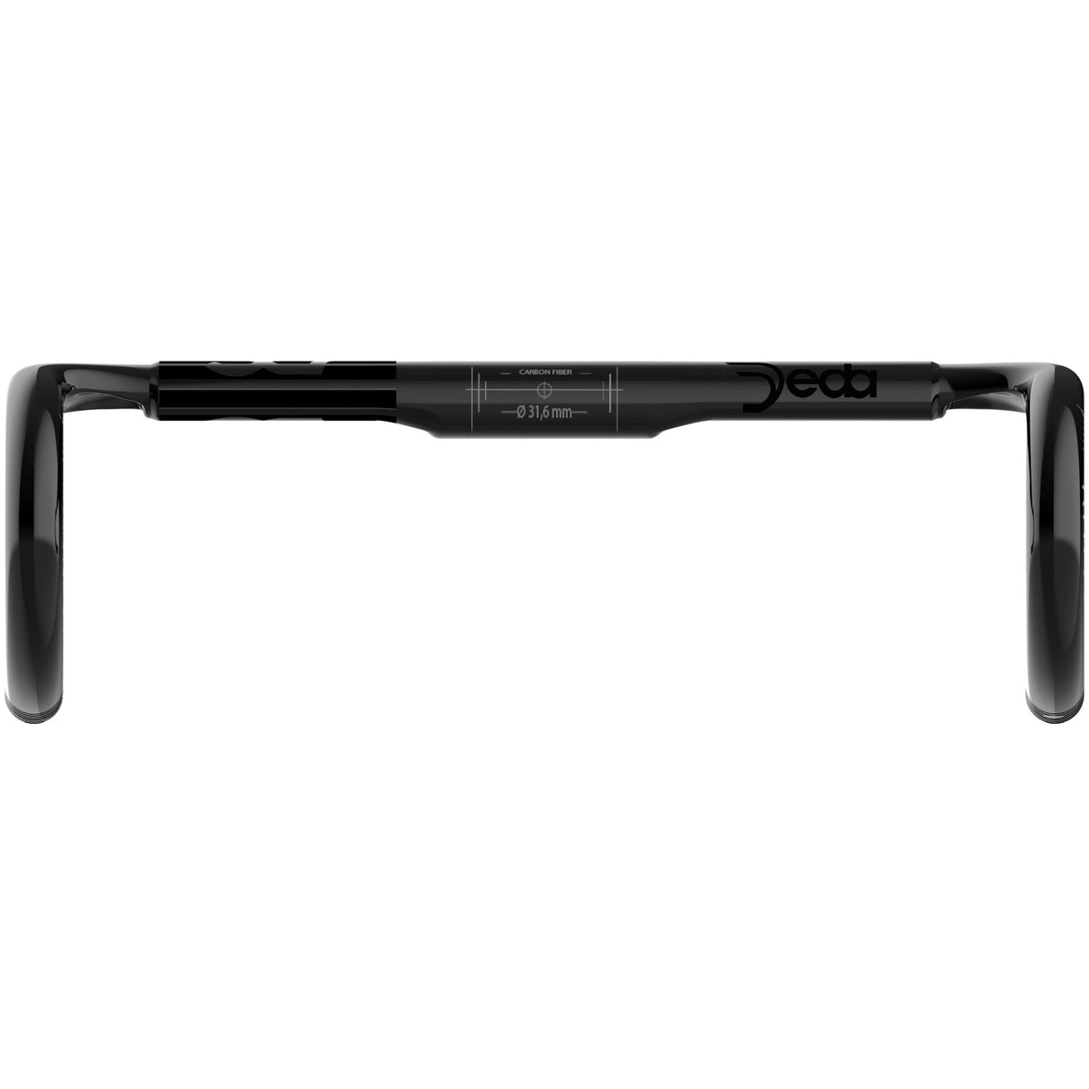 DedAcciai Deda Steering Bend Superzero DCR Carbon POB 44 cm (B-B)