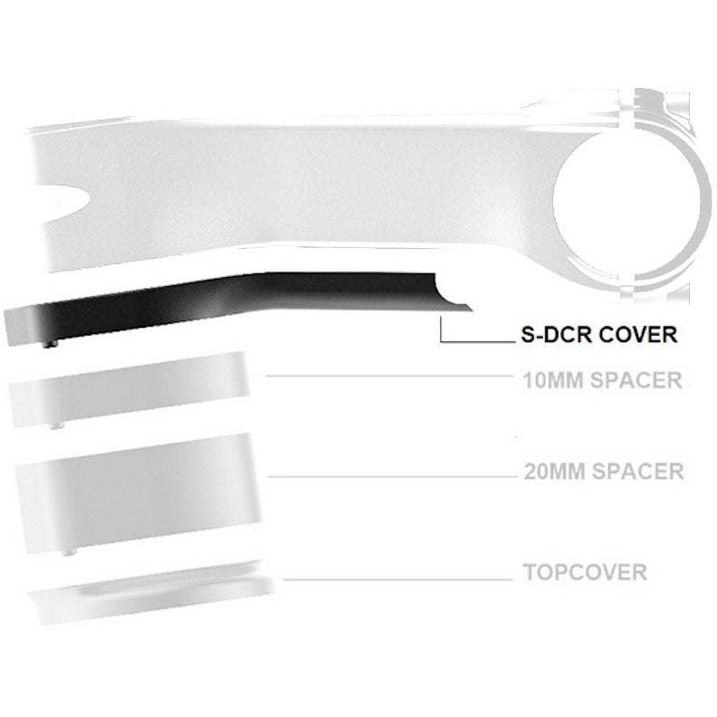 DedAcciai Deda Cover Superbox 70-80mm Nylon Black