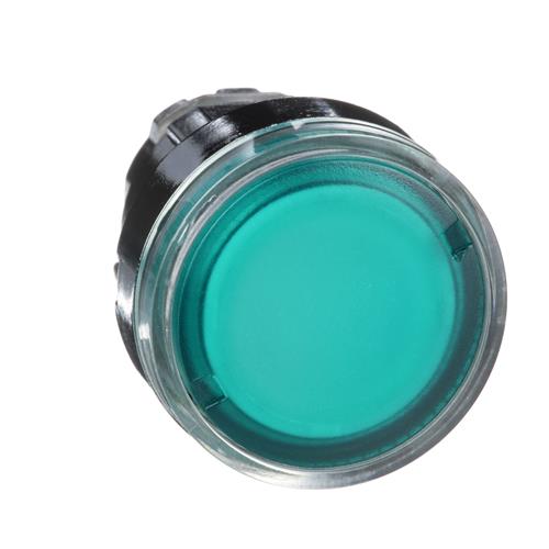 Bouton poussoir lumineux Harmony vert