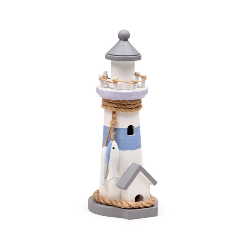 Souvenir de plage - poisson blanc phare